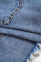 Denim Cepli Şort
