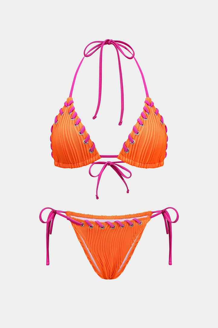 Bağlamalı Bikini Takımı