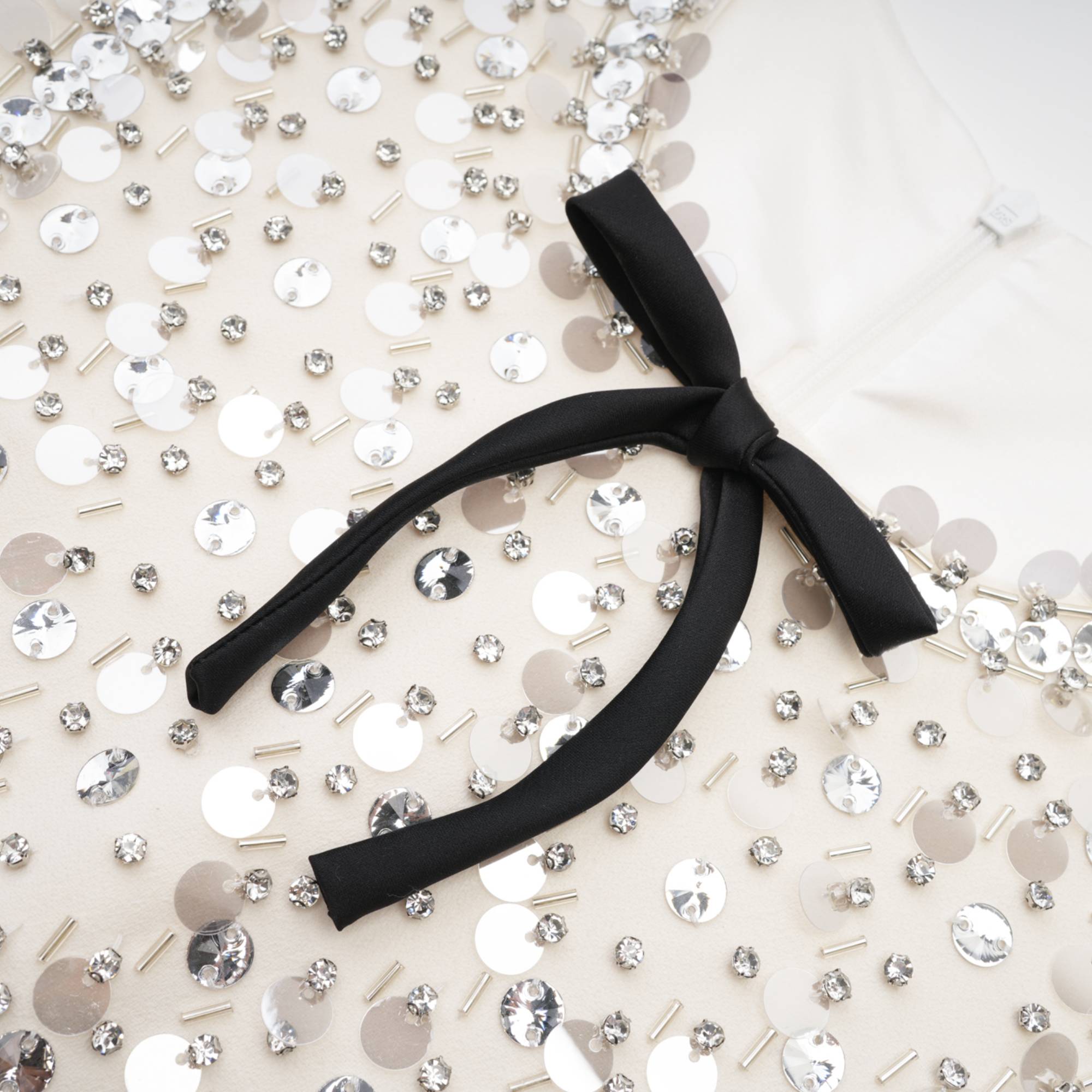 Caribe payetli mini elbise