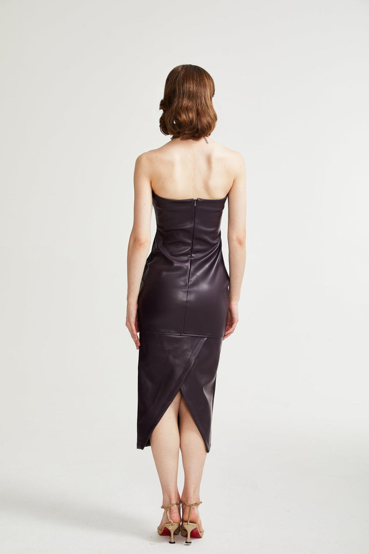 Amélie midi elbise