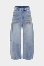 Denim Barrel Pantolon Jean