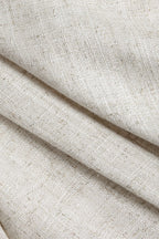 Düğmeli Patchwork Deri Mini Elbise