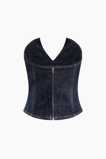 Stra Straplez top