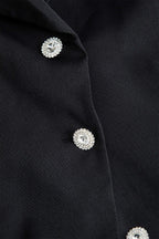 Derin V Yaka Uzun Kollu Takım Elbise görünüm