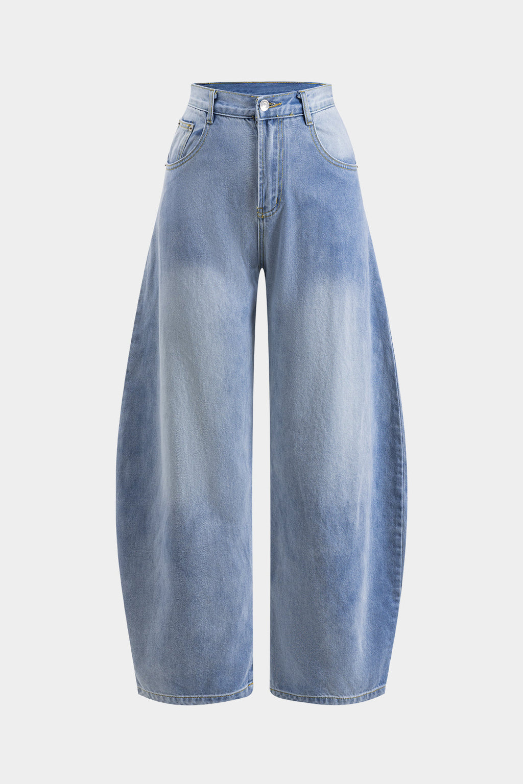 denim Barrel Jean pantolon
