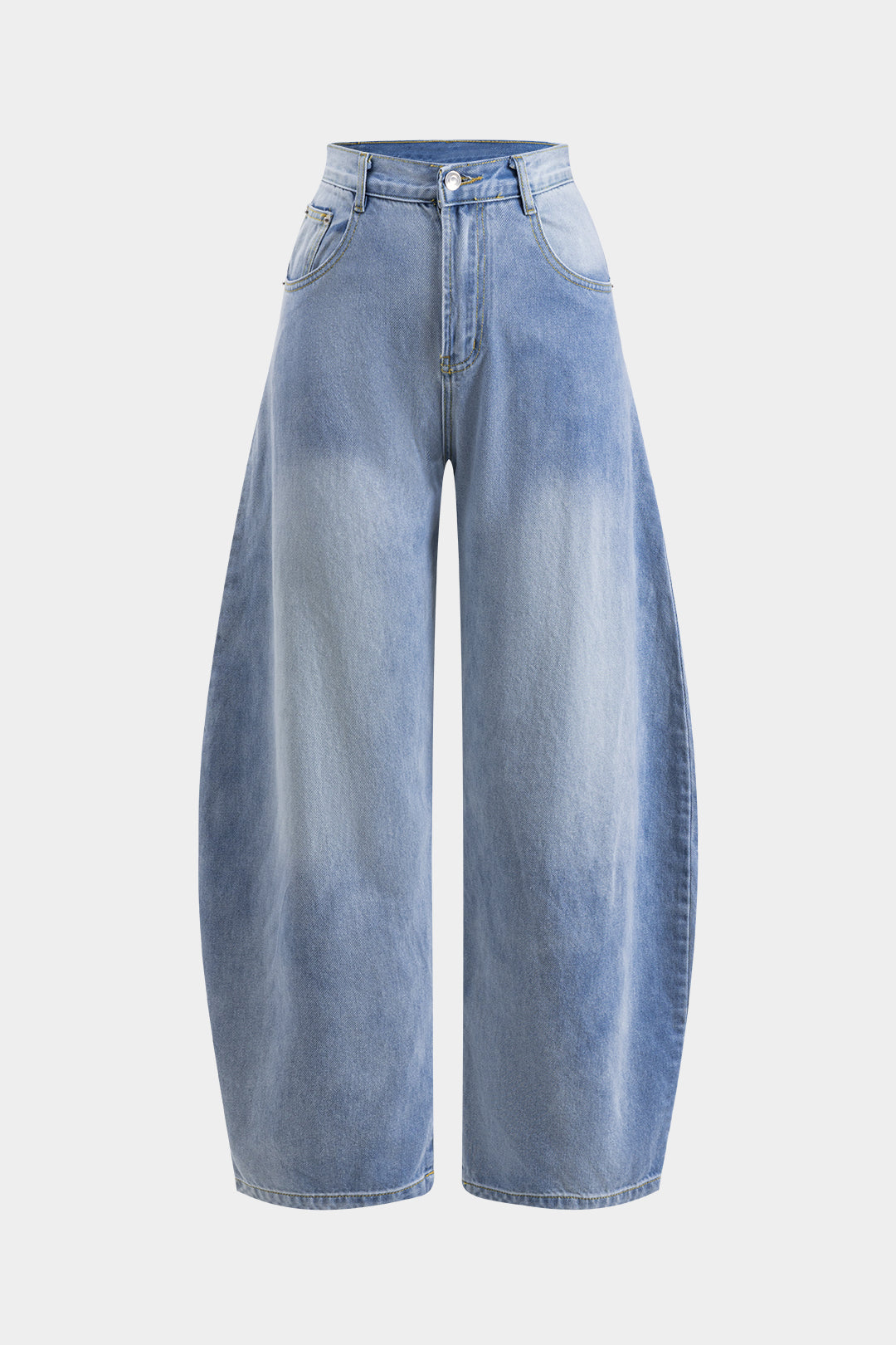 denim Barrel Jean pantolon