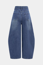 denim Barrel Jean pantolon