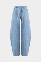 denim Barrel Jean pantolon