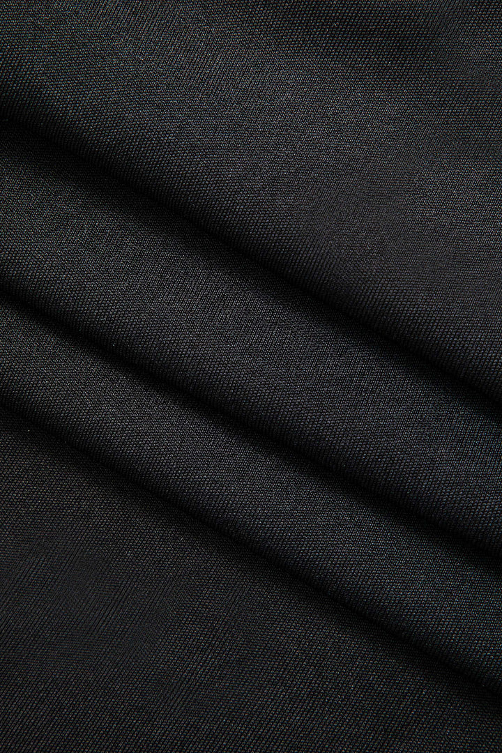 Patchwork File Dantelli V Yaka Mini Elbise