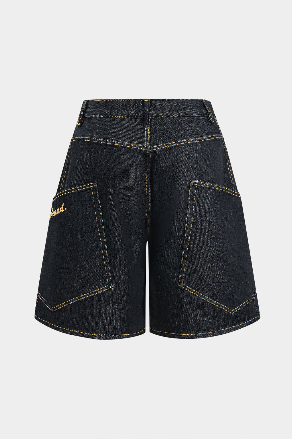 Denim Cepli Şort