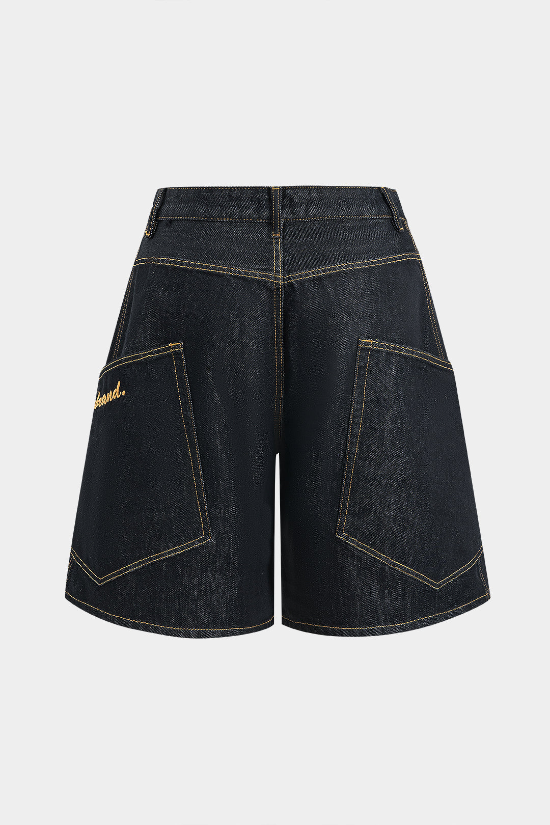 Denim Cepli Şort