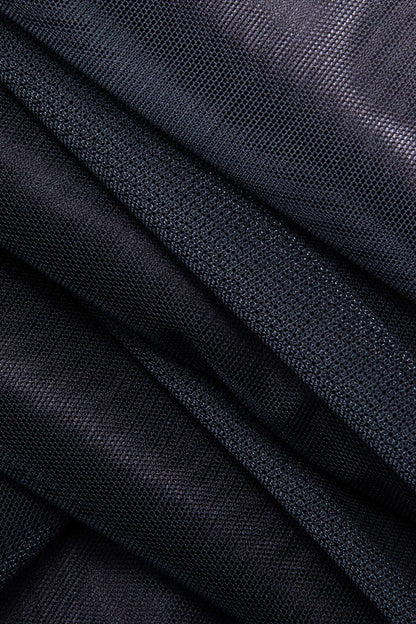 Ombre File Kolsuz Midi Elbise