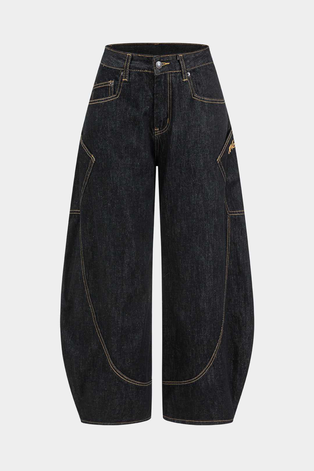 Denim Barrel Kot