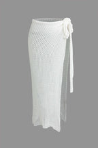 Yan Yırtmaç Mayo Eteği Pareo