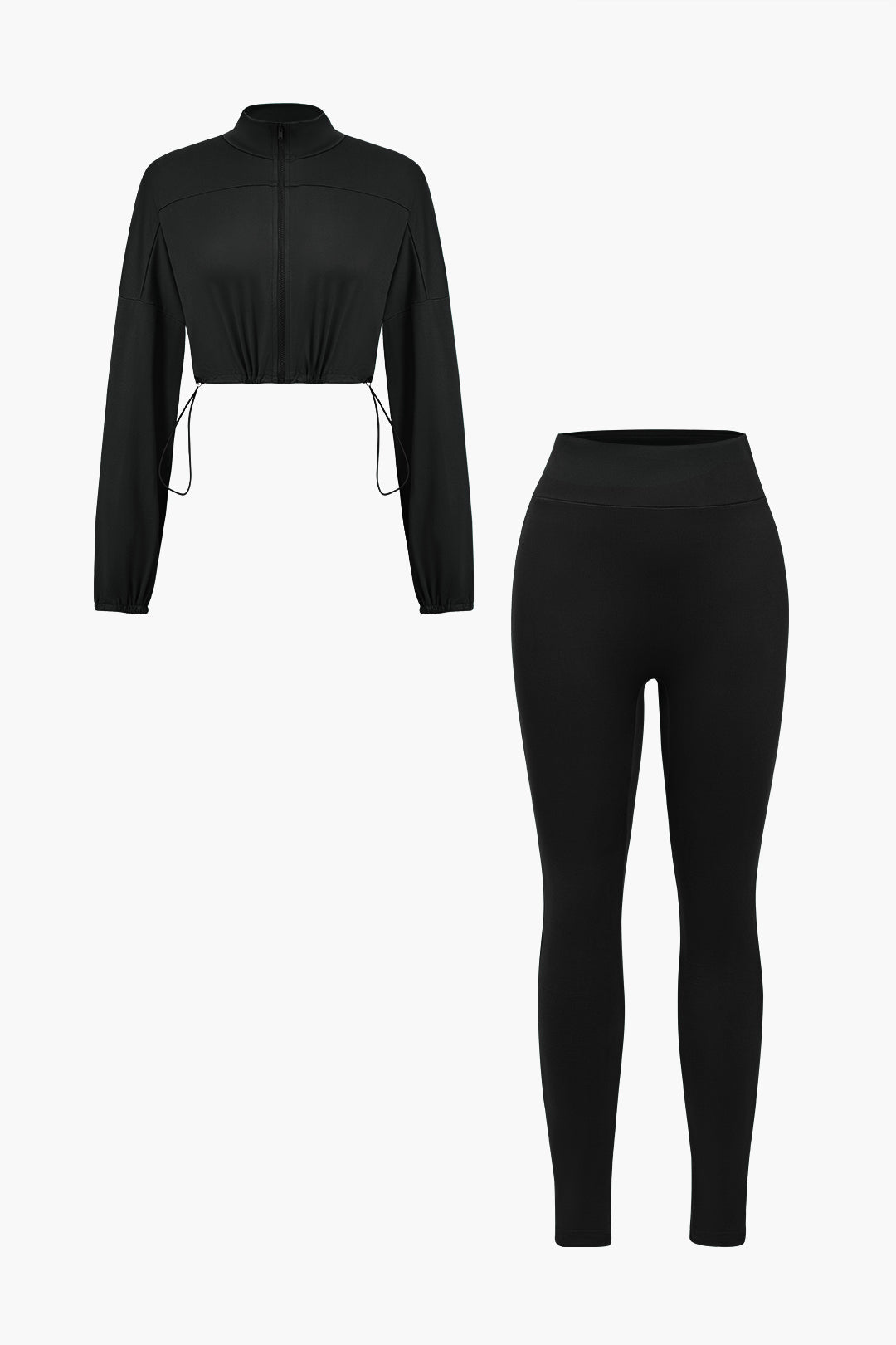 Mappe crop top ve Pantolon Takımı