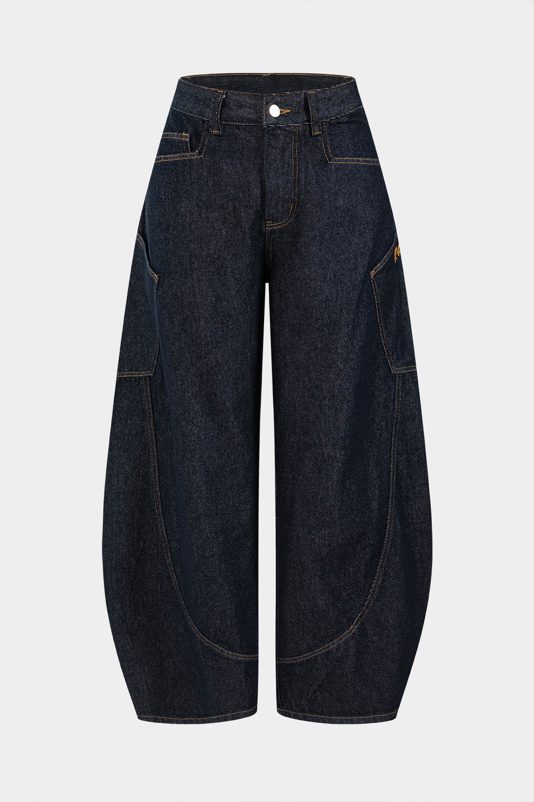Denim Barrel Kot
