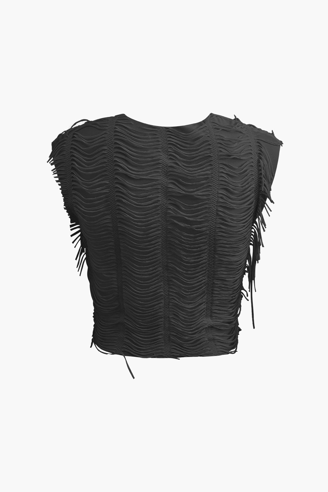 Rave Crop Top ve Yırtmaçlı Etek Takım