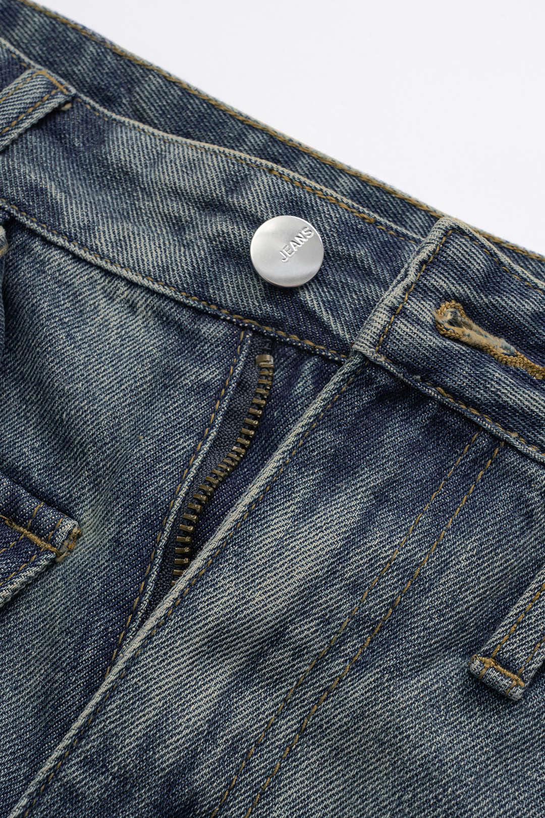 Denim Cepli Şort