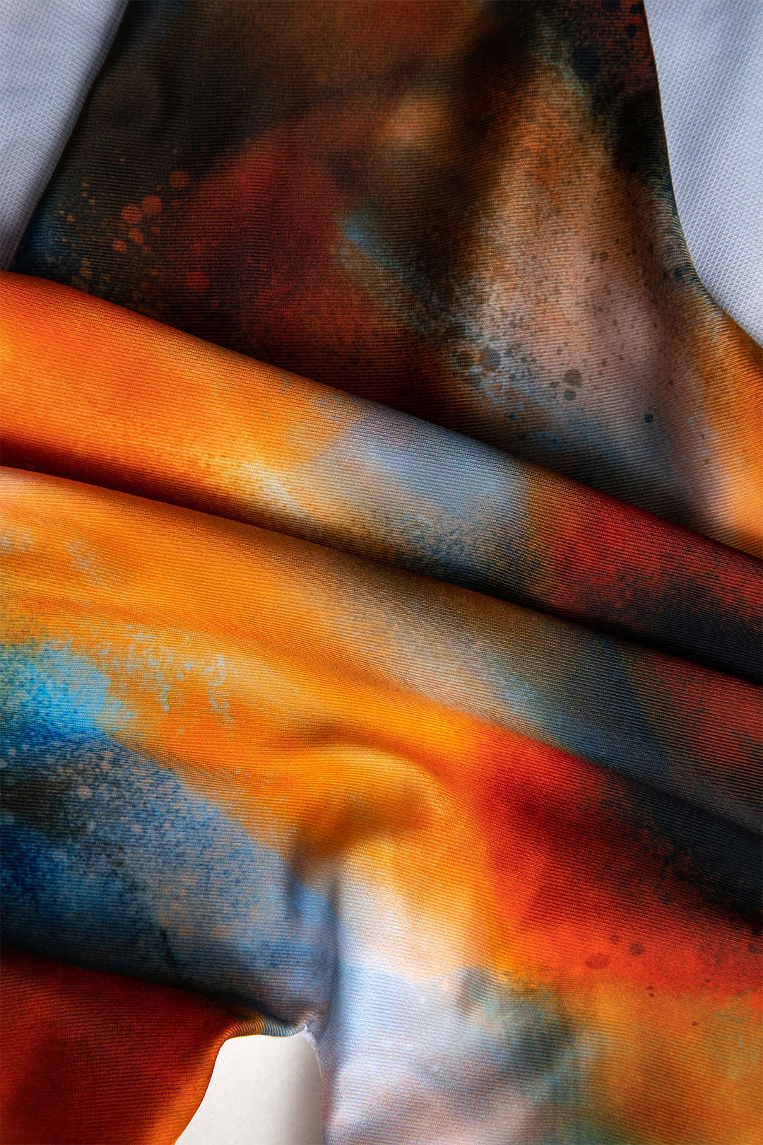 Desenli Sırt Bağlamalı Mayo ve Mayo Eteği Pareo Takımı