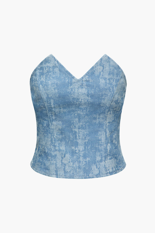 Stra Denim top