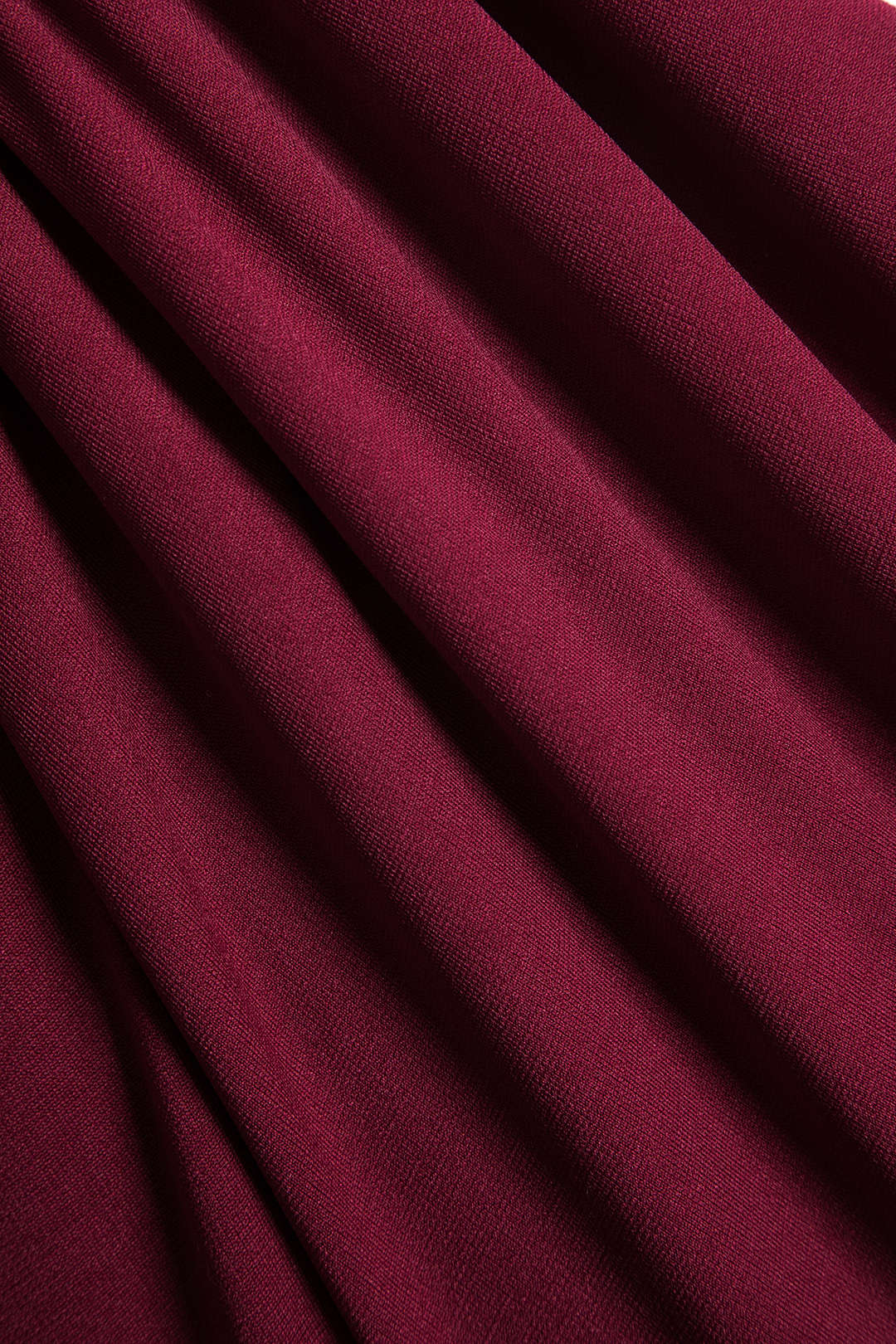 V Yaka Kolsuz Sırt Dekolteli Mini Elbise