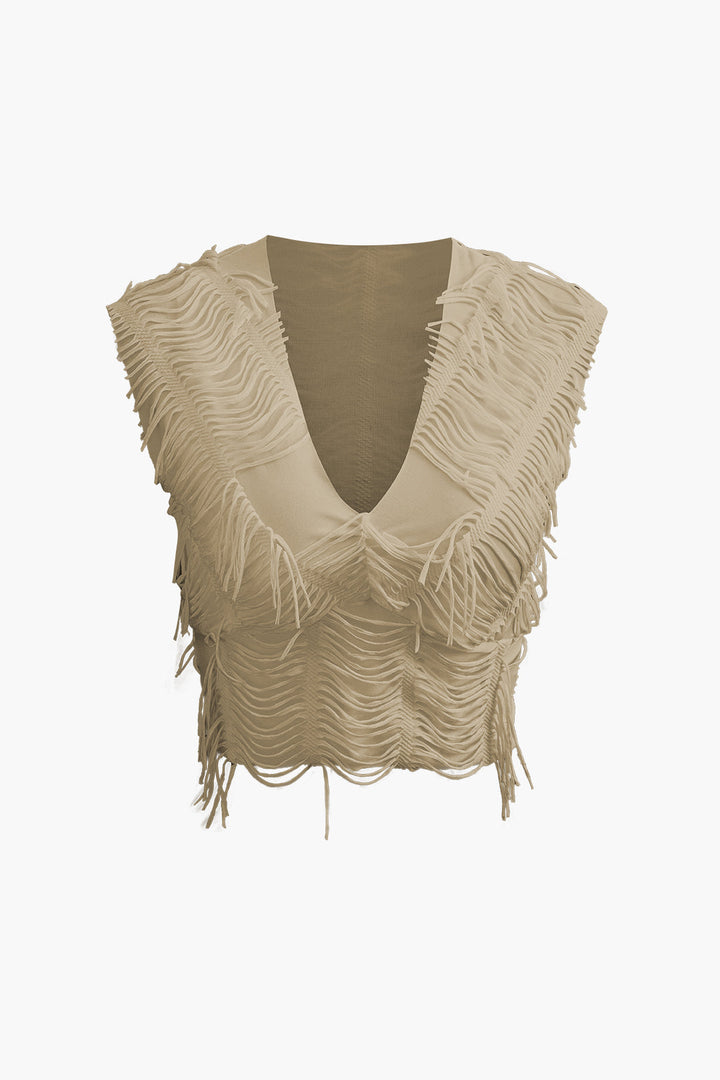 Rave Crop Top ve Yırtmaçlı Etek Takım