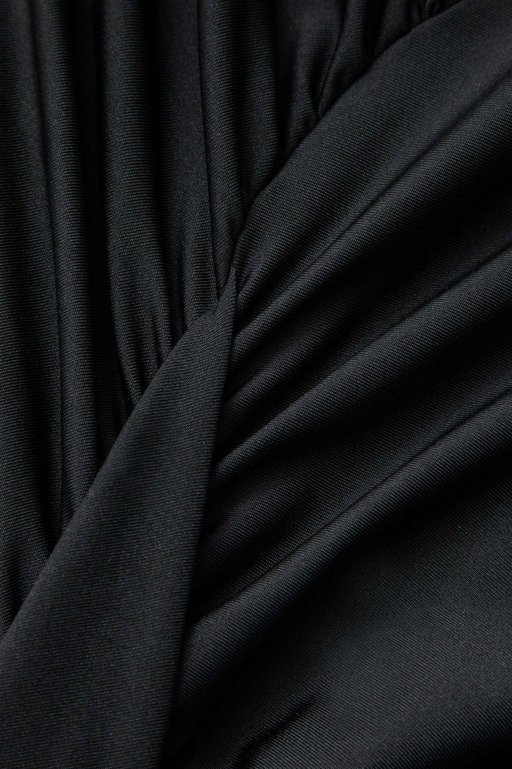 Yuvarlak Yaka Dantelli Yırtmaçlı Uzun Kollu maksi Elbise