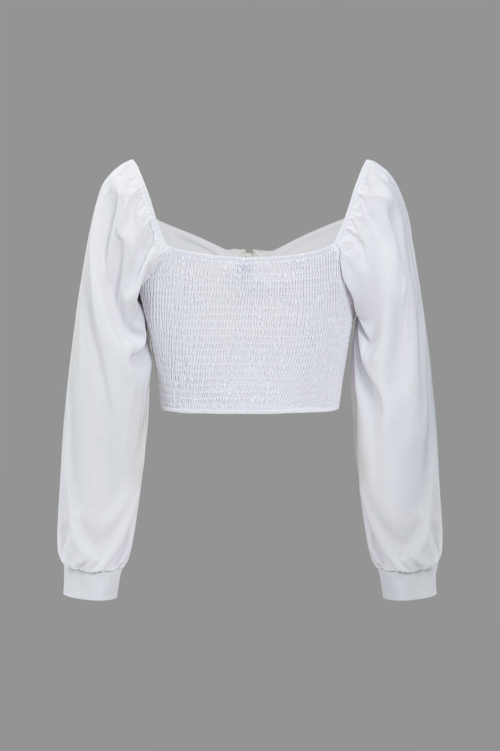 Fermuarlı Büstiyer Uzun Kollu Gömlek