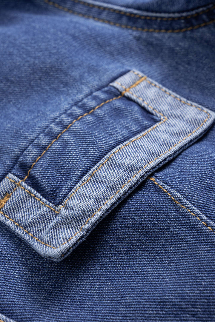 Denim Kontrast Mont