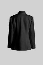 Yıldız detaylı blazer ceket