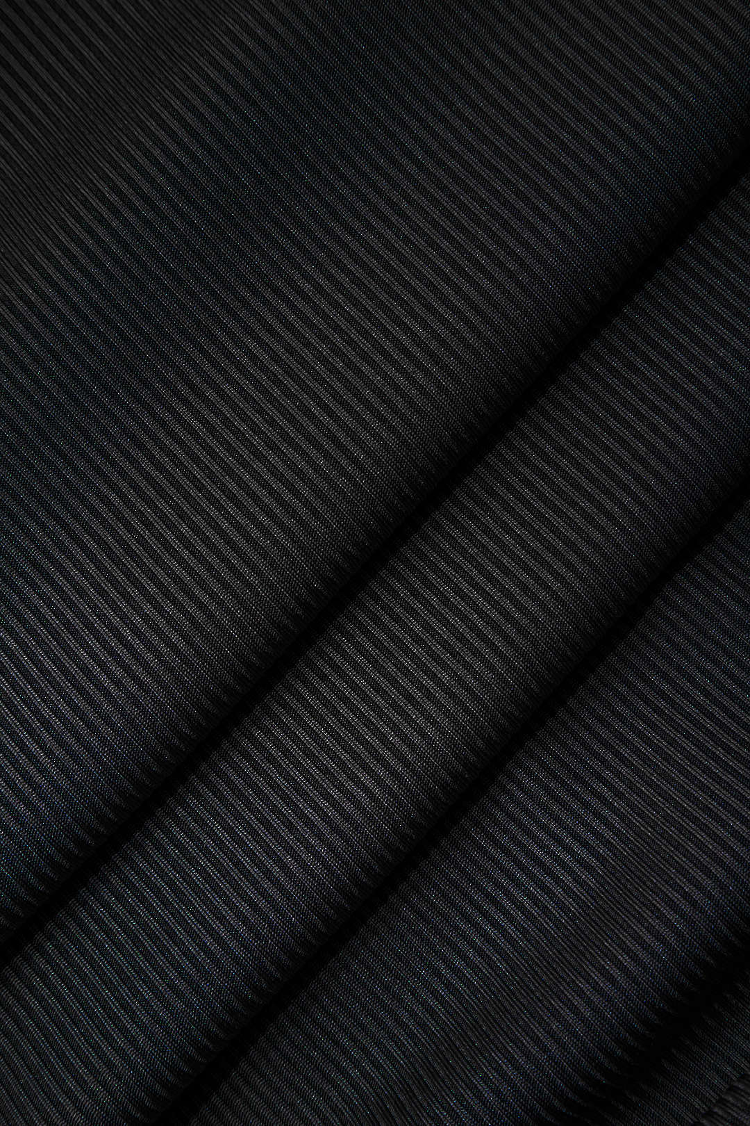 Düz Yırtmaçlı Yaka Midi Elbise