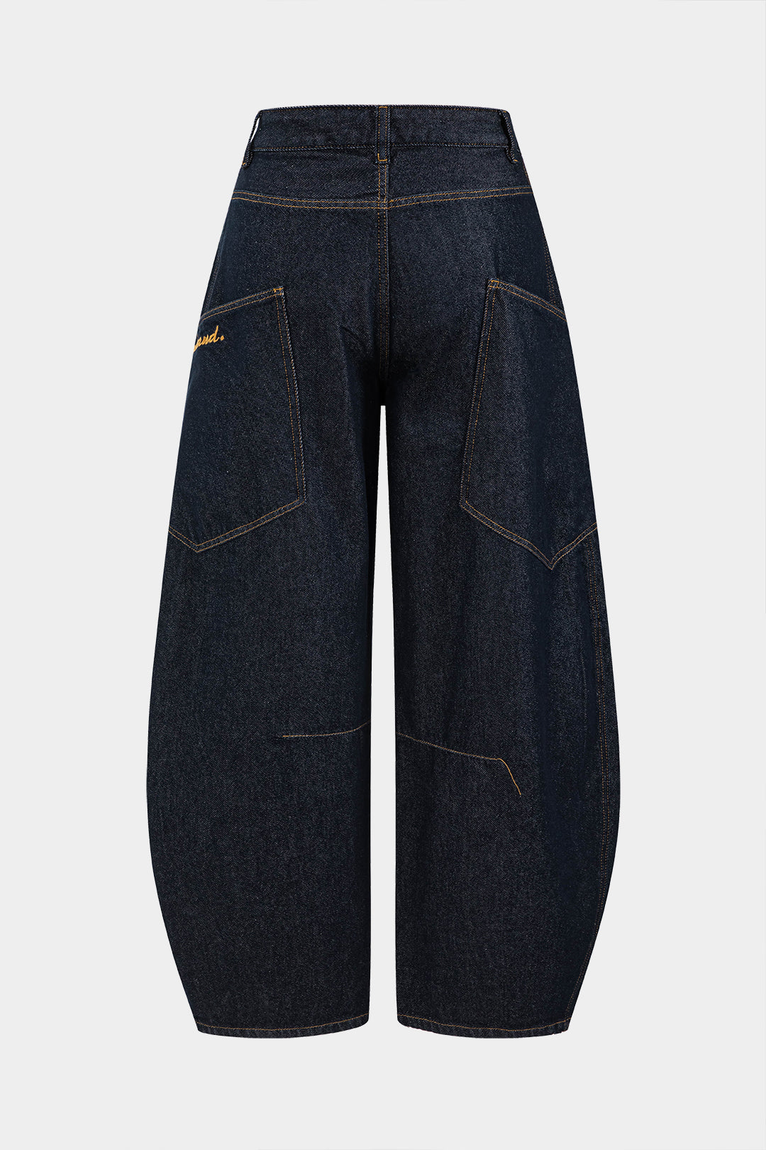 Denim Barrel Kot