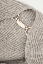 Katı Örgü Çan Kollu Düşük Omuz maksi Elbise