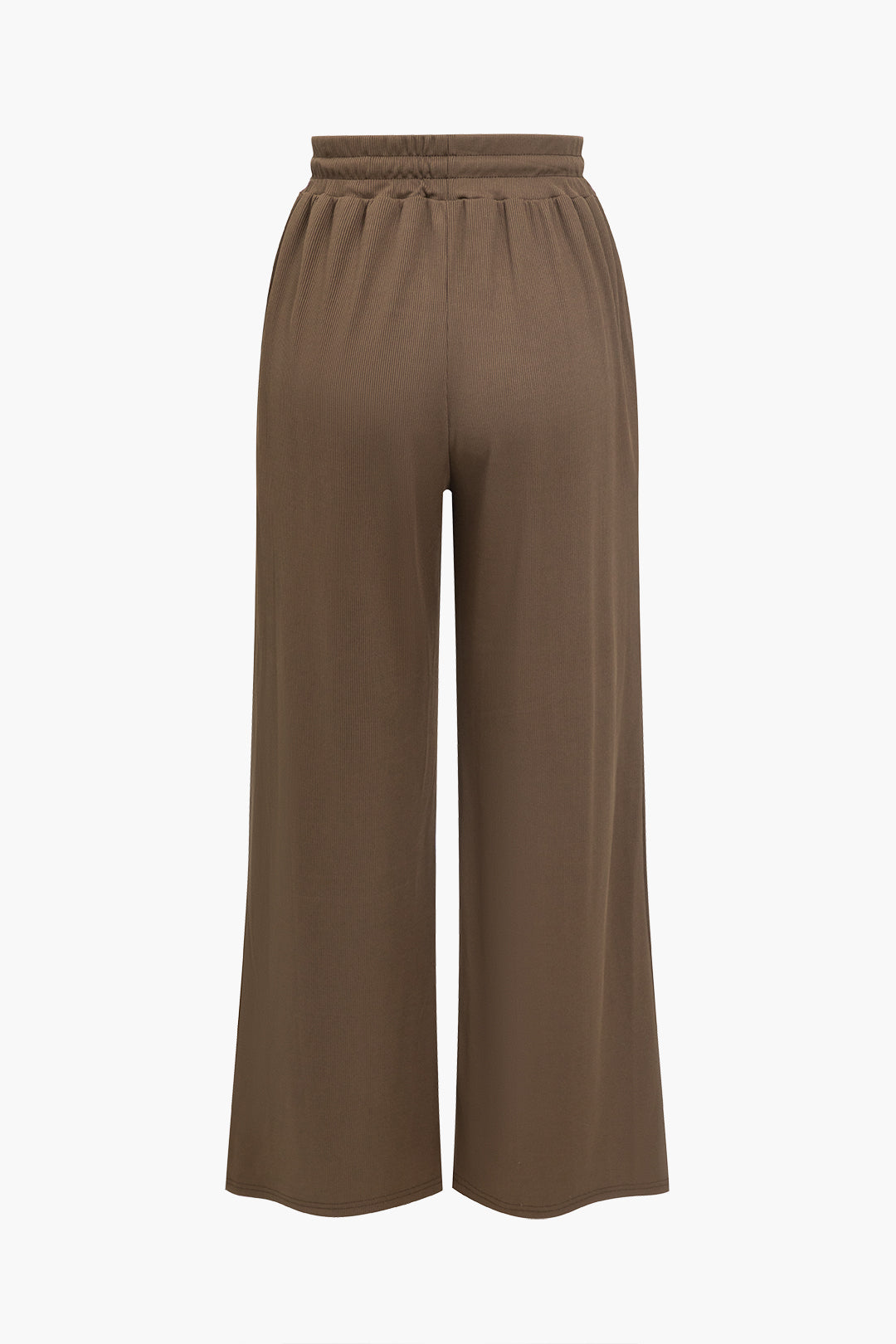 Coffee Solid Bodysuit Ve Pantolon Takımı