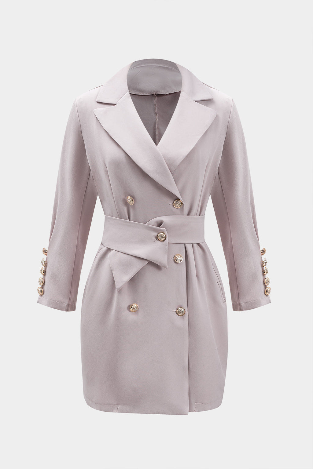 Düğmeli Uzun Kollu Blazer Ceket