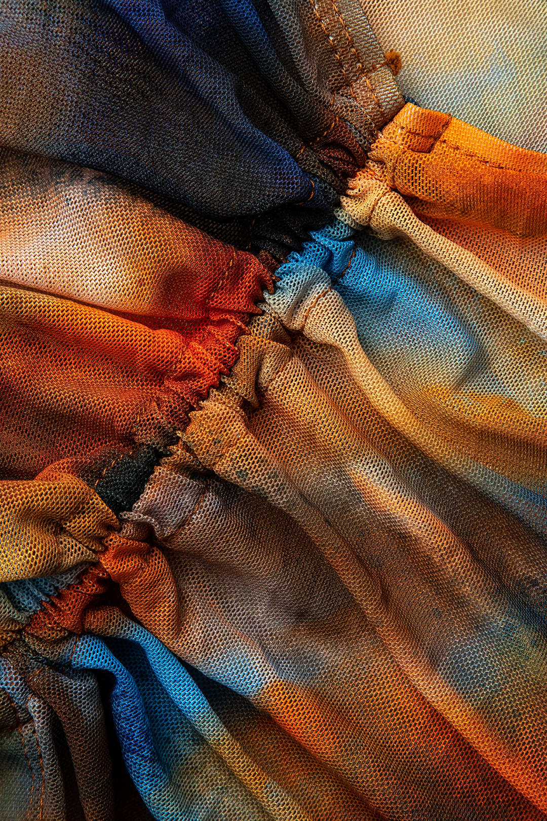 Desenli Sırt Bağlamalı Mayo ve Mayo Eteği Pareo Takımı