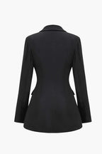Düğmeli Blazer Ceket