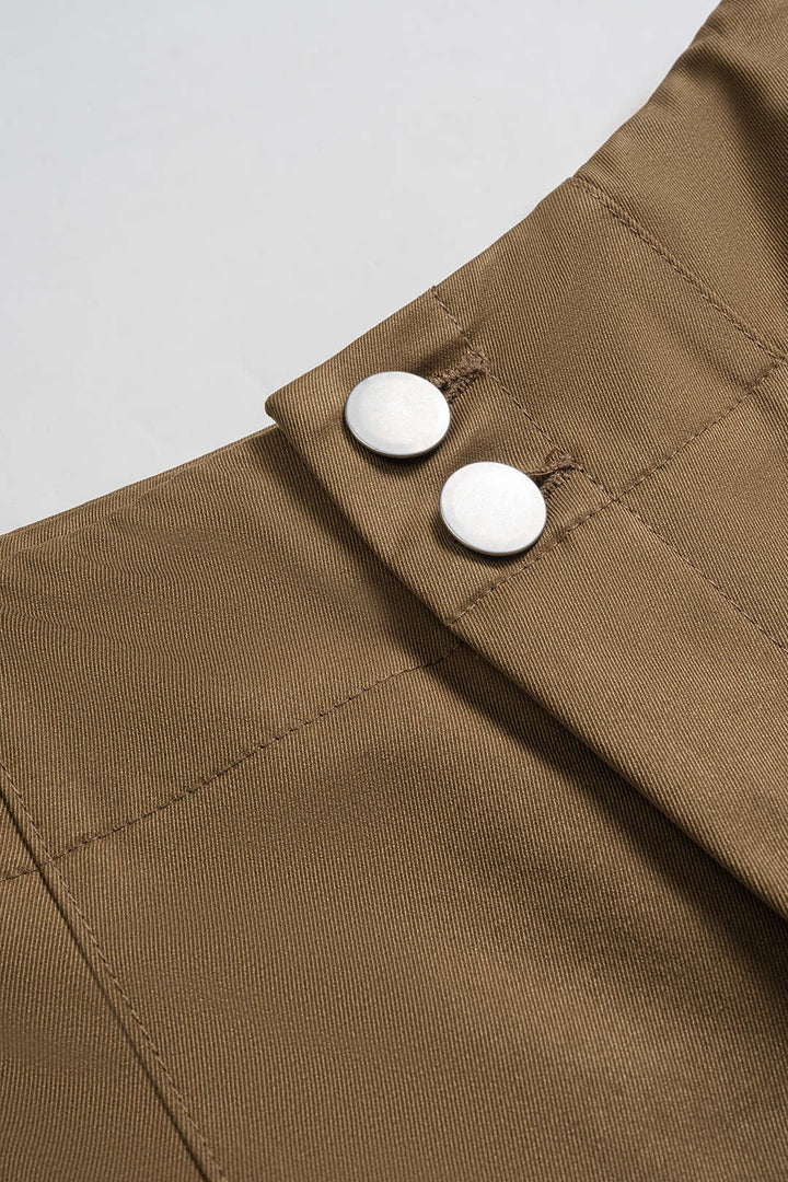 Düğme detaylı pantolon