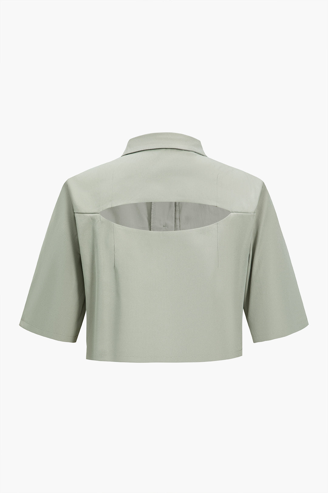 Maleta crop ceket ve Fermuar Detaylı Pantolon Takım