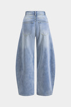 denim Barrel Jean pantolon