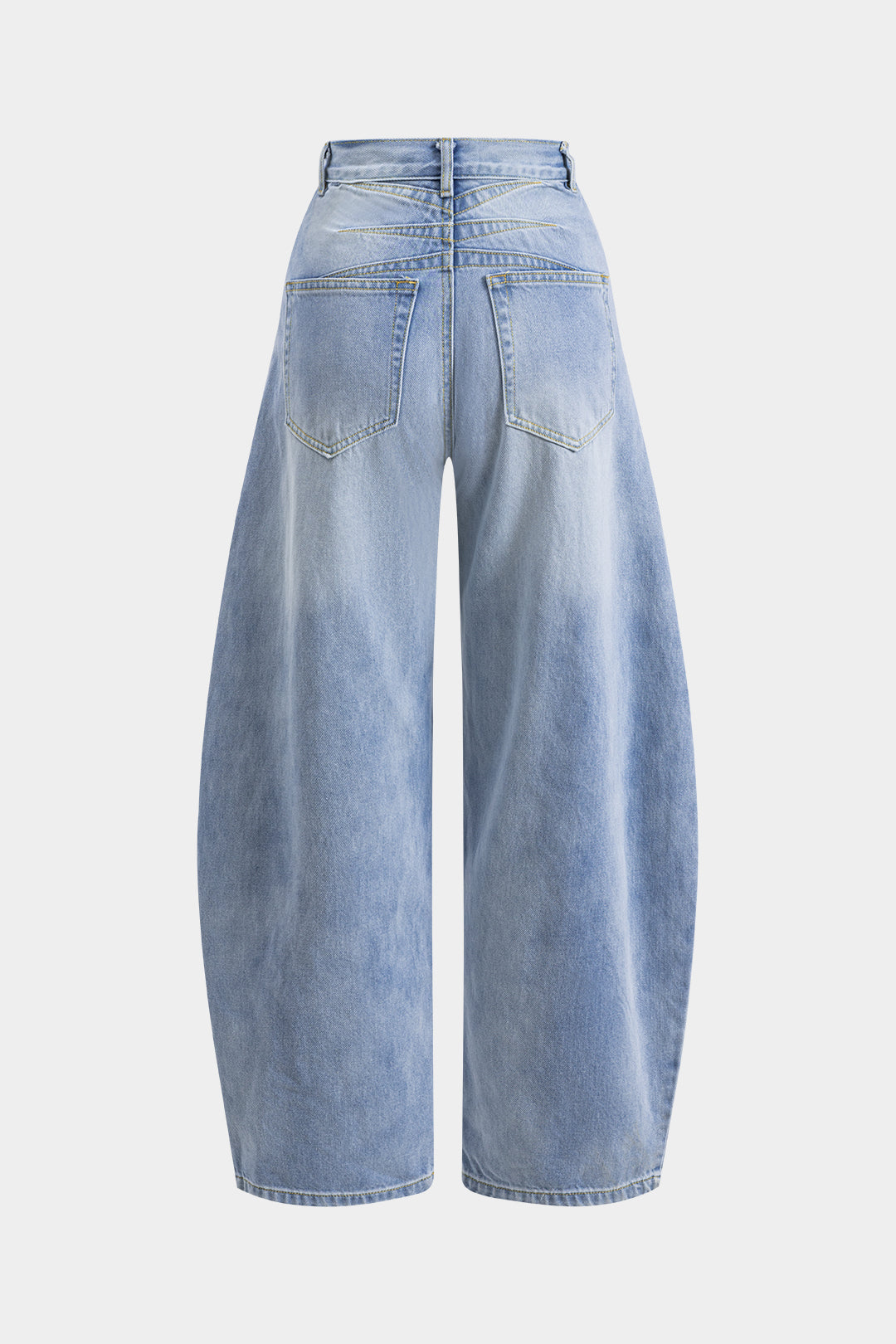 denim Barrel Jean pantolon