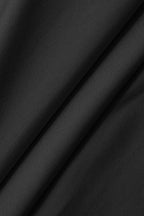 Fırfırlı Kare Yaka Yırtmaçlı Kolsuz maksi Elbise