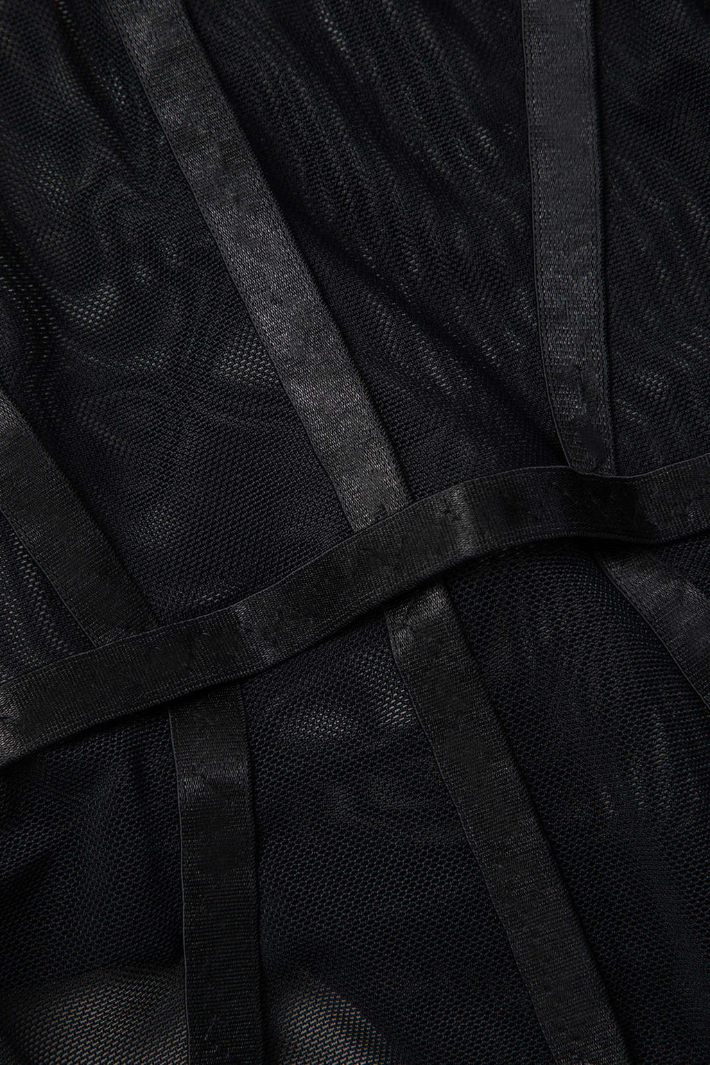 Şeffaf Büstiyer Korseli Bodysuit