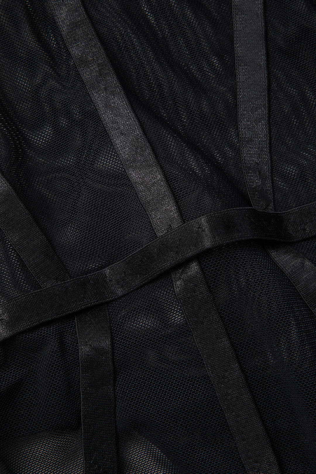 Şeffaf Büstiyer Korseli Bodysuit