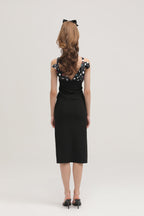 Ceridwen midi elbise