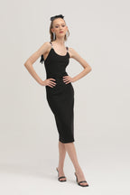 Ceridwen midi elbise