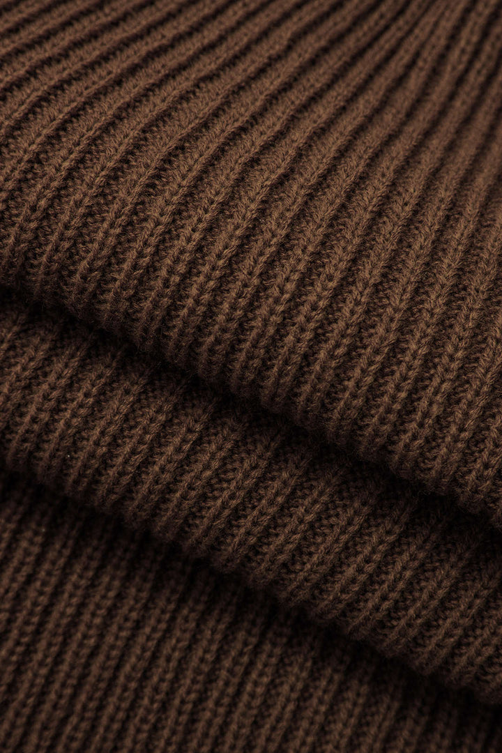 Büyük Beden Lastikli Triko Etek