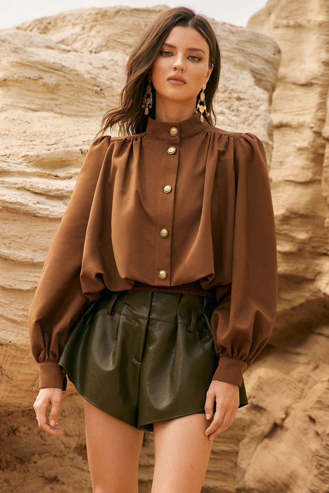 Düğmeli Blazer Ceket