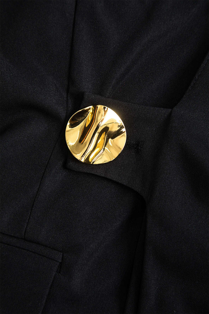 Düğmeli Blazer Ceket