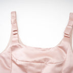 Coralie pile midi elbise